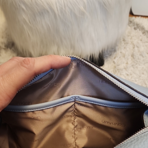 Calvin Klein Sky Blue Satchel - Picture 6 of 11